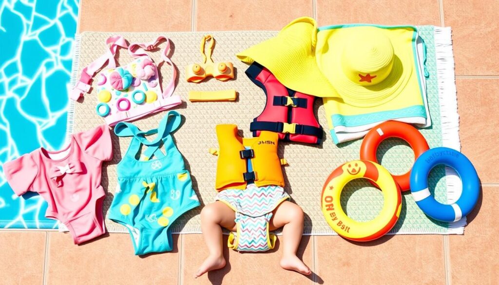 ציוד שחייה לתינוק