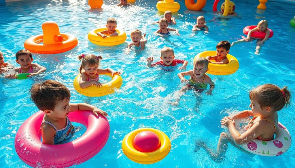 משחקי שחייה כיפיים לילדים