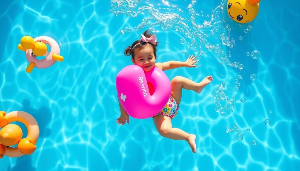 שיעורי שחייה לתינוקות נפנופות