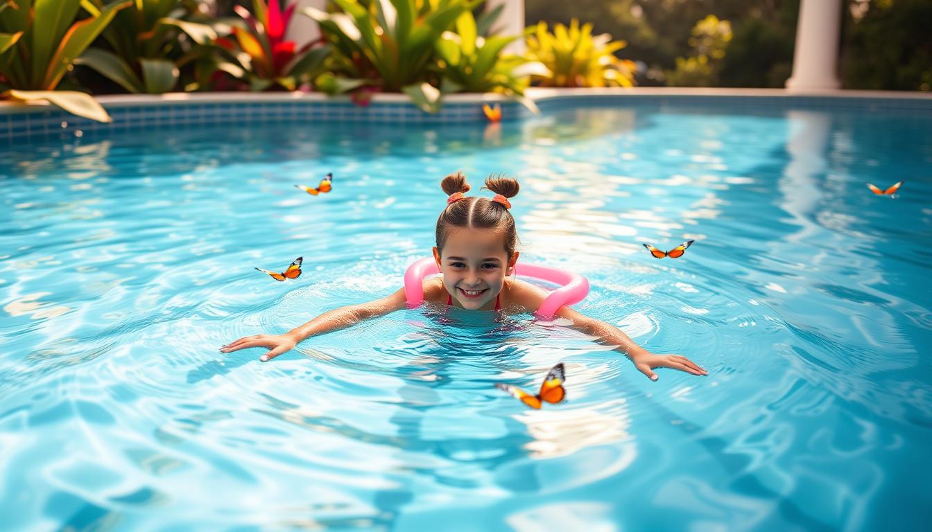 baby swimming techniques for girls