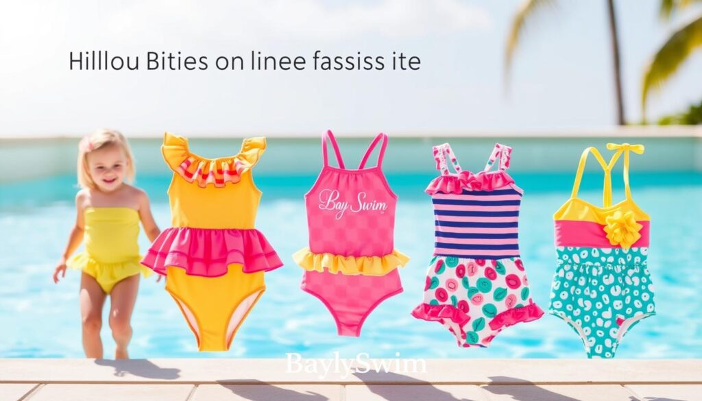 בגדי ים עמידים בכלור לתינוקות