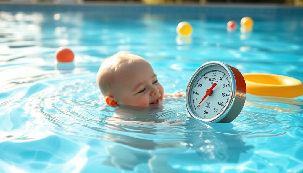 טמפרטורות בטיחות לשחייה עבור תינוקות