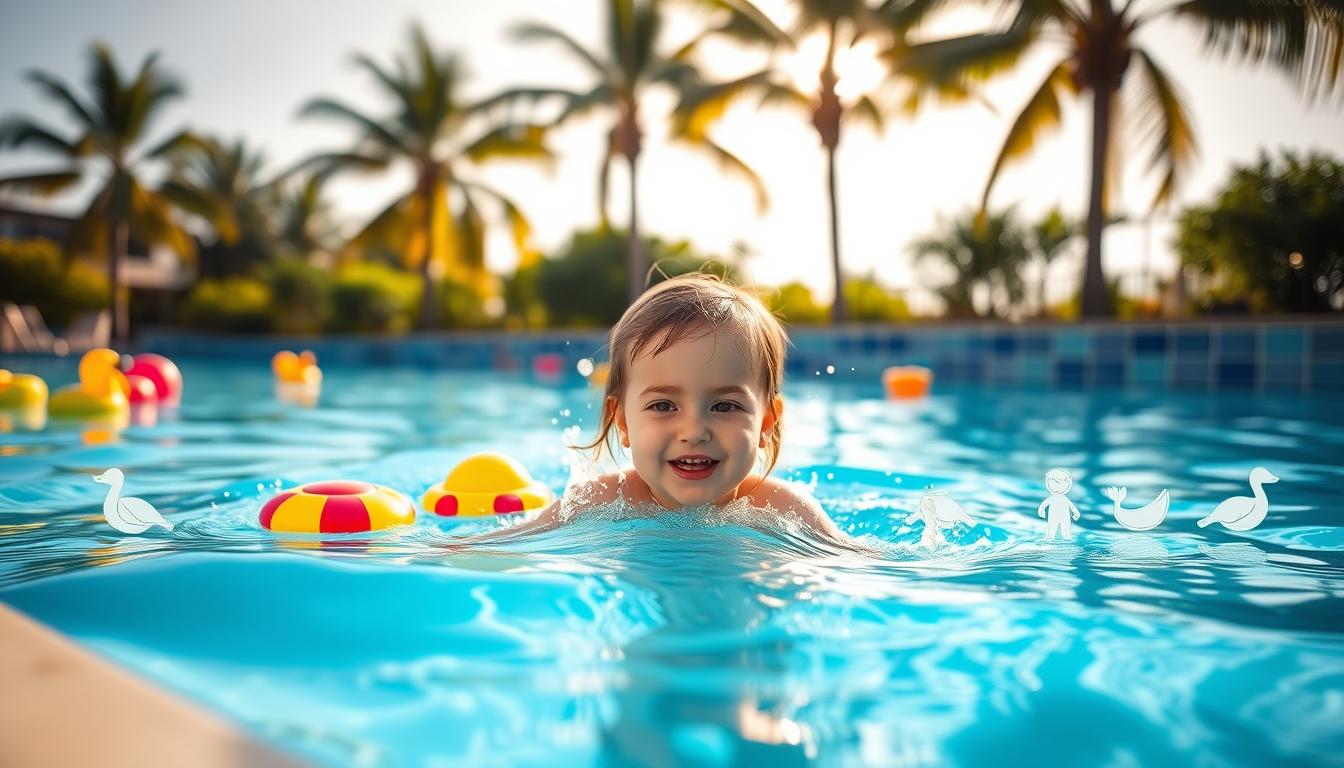 swimming milestones for babies