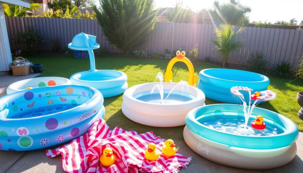 סוגי בריכות לתינוקות