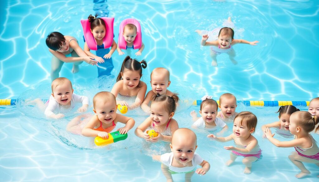 סוגי שיעורי שחייה