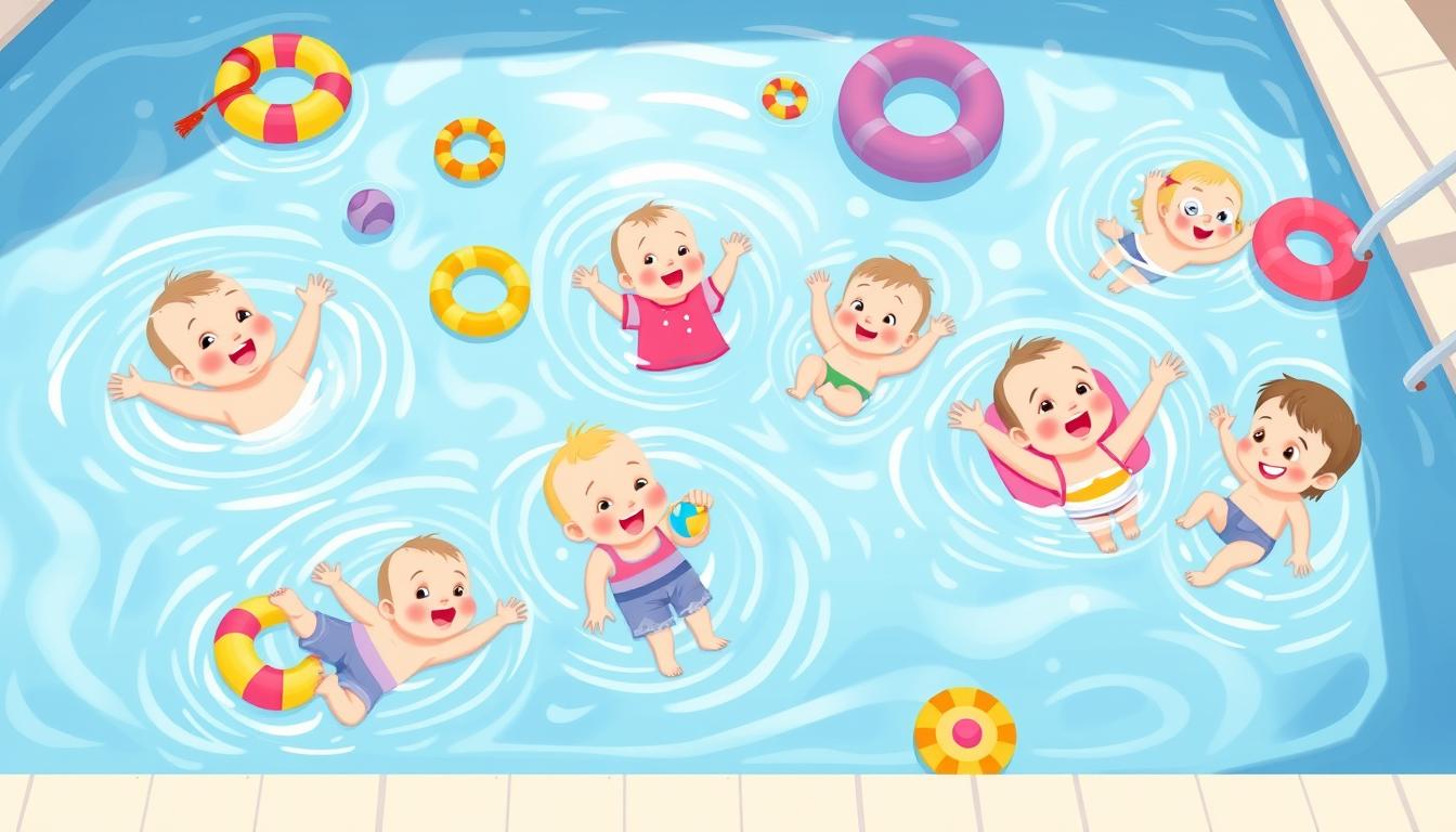 Swim milestones for toddlers