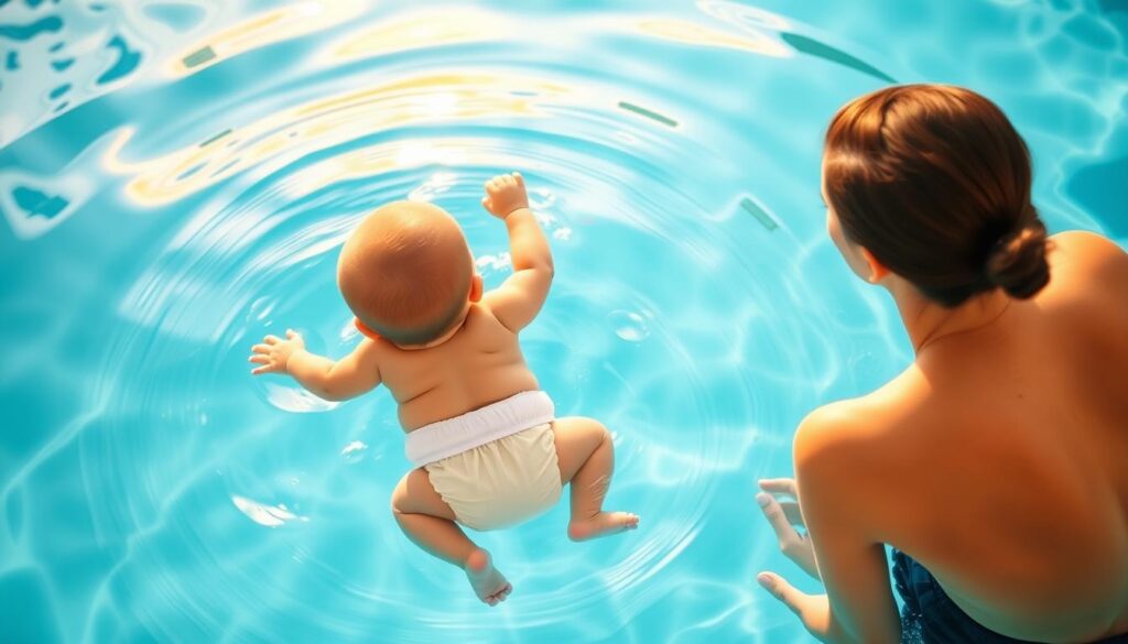 בטיחות בשחייה לתינוק
