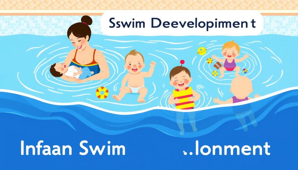 שלבי פיתוח בשחיית תינוקות