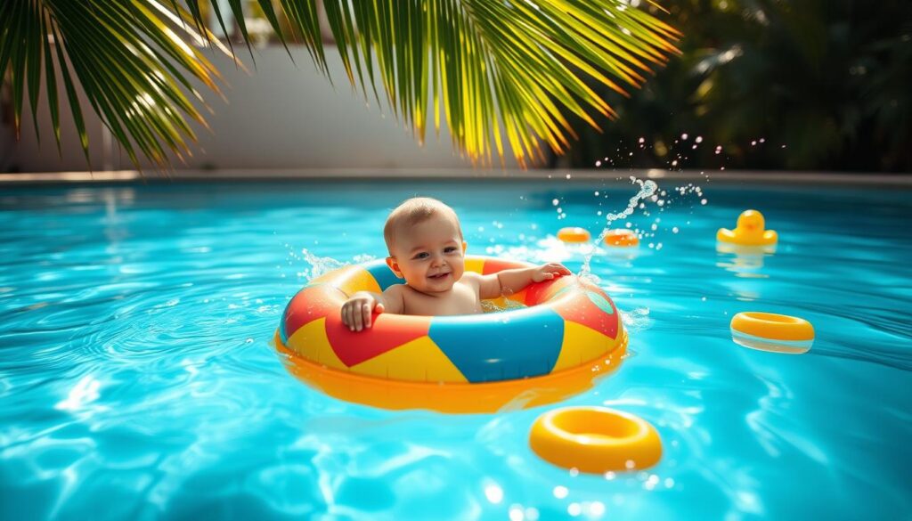 פעילויות מים לתינוק