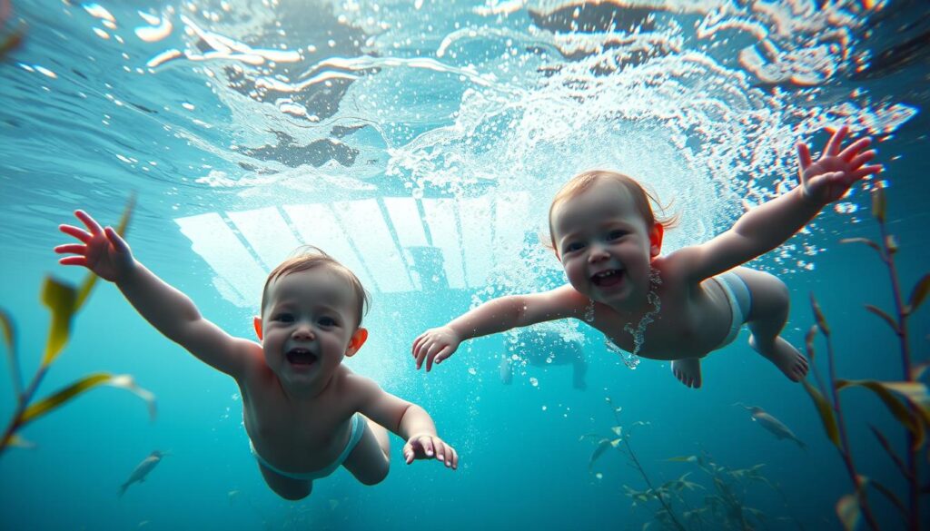 physical benefits of swimming for infants
