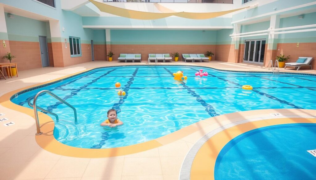תכונות בריכה בטוחה לבריכות שחייה ידידותיות לתינוקות