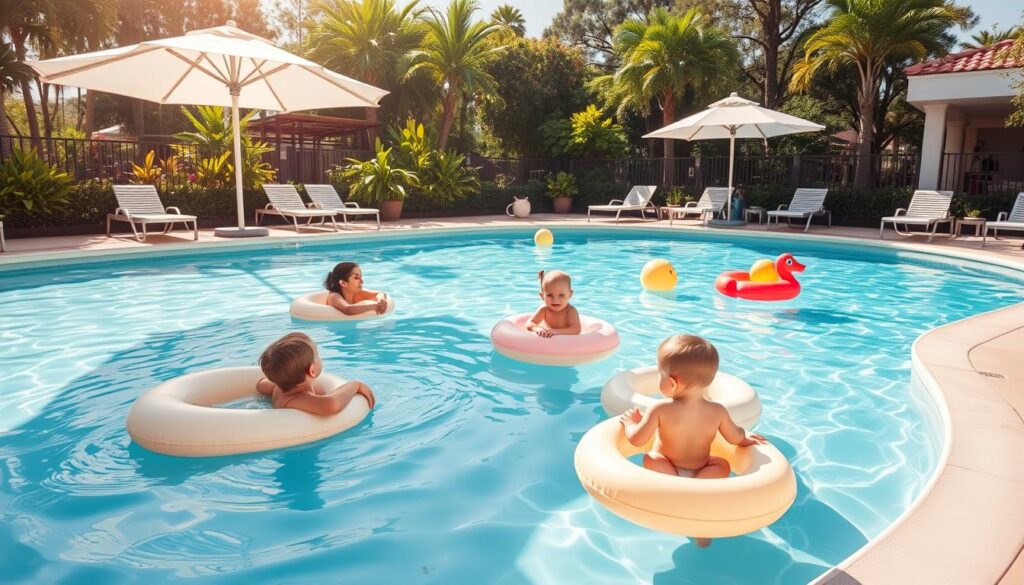 safe swimming environment