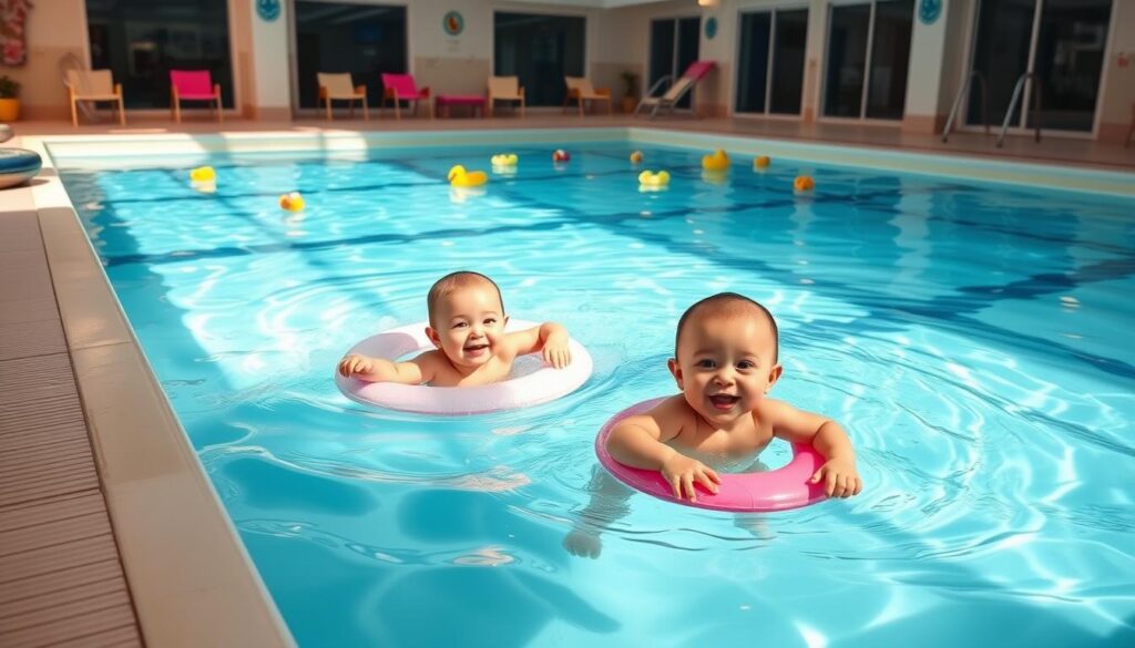 סביבת שחייה בטוחה לתינוקות