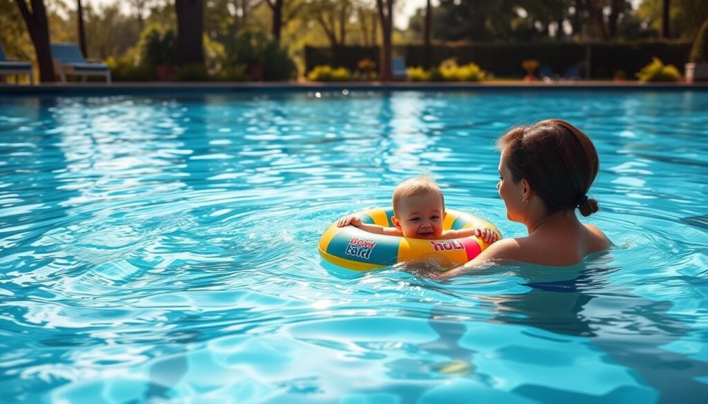 supervising infants in water