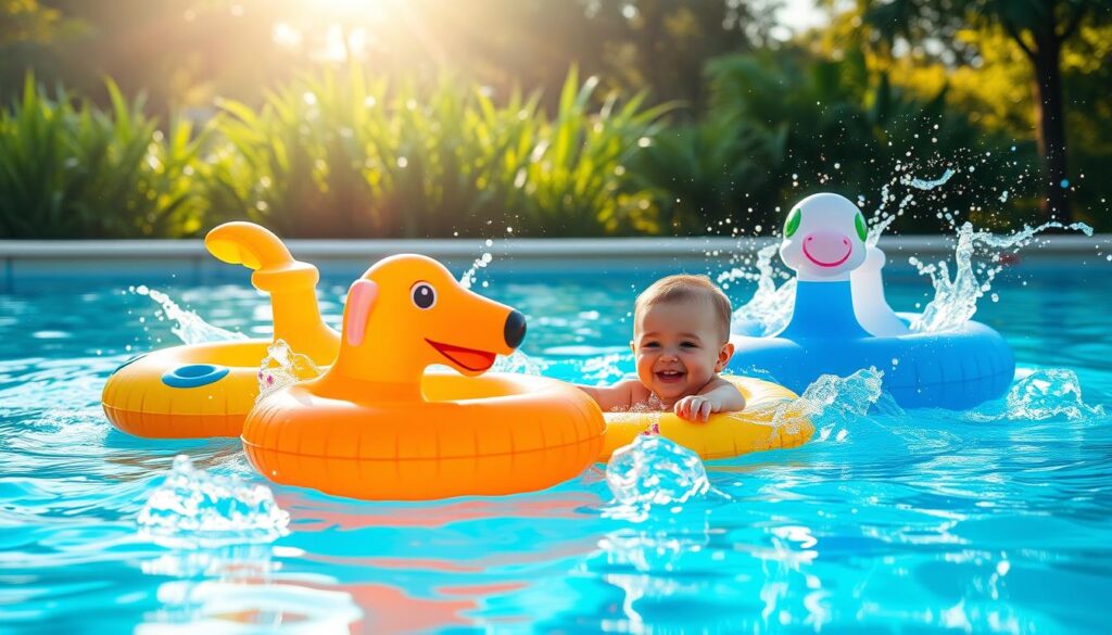 משחקי שחייה לתינוקות