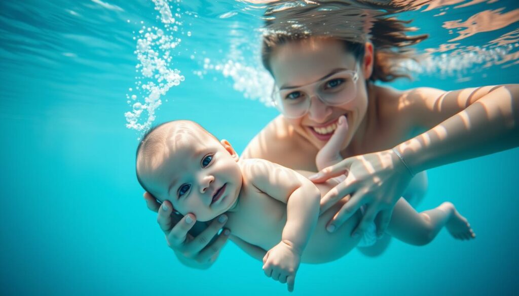 טכניקות נוחות במים