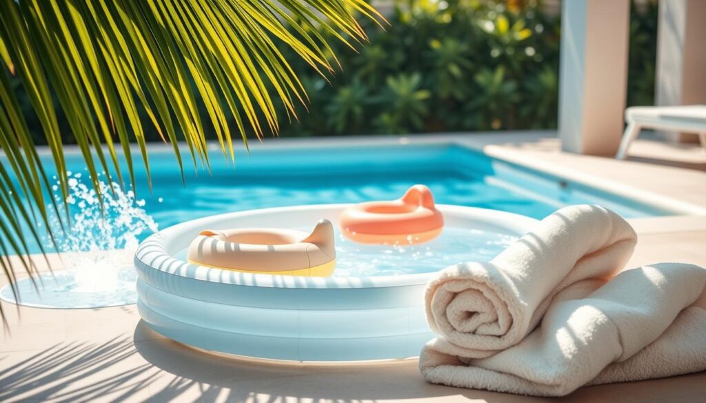 הכנה לשחייה לתינוקות