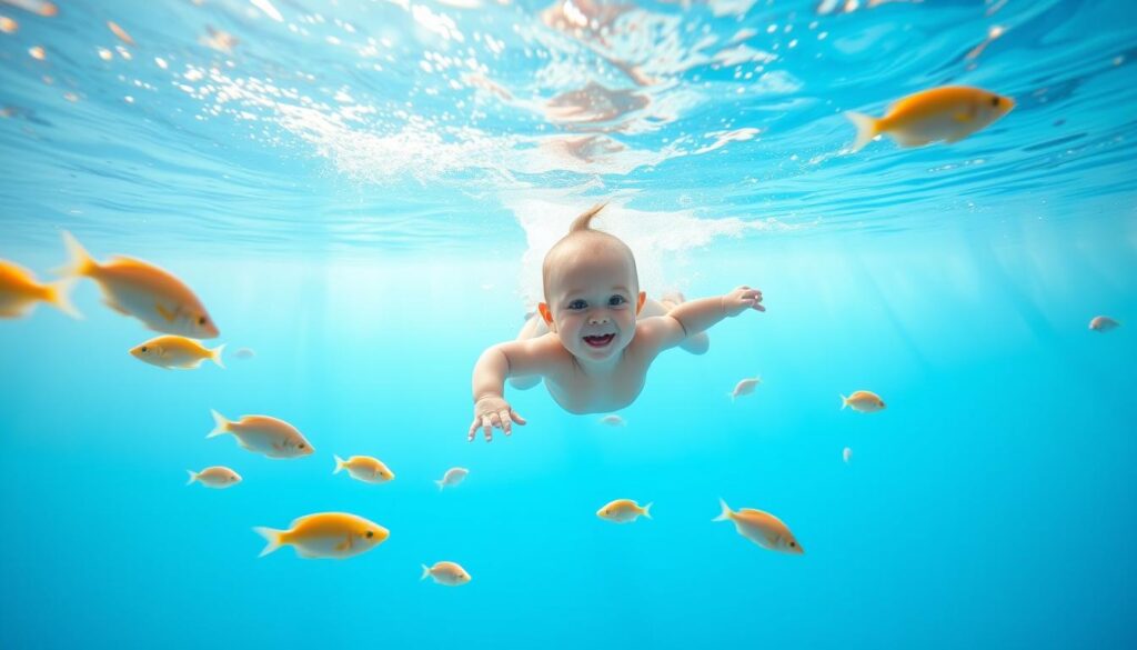 השפעת השחייה על התפתחות הילד