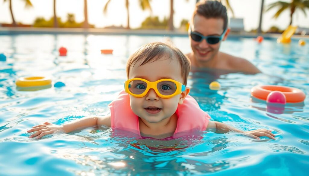 טכניקות שחייה לתינוקות