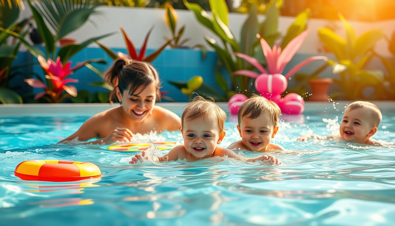 מיומנויות שחיה לתינוקות