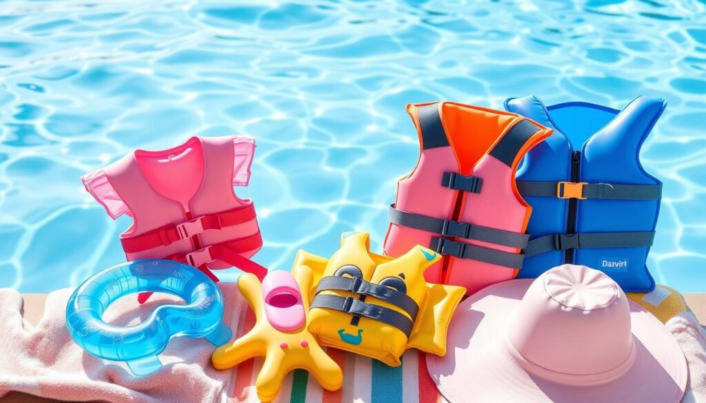 ציוד שחייה לתינוקות