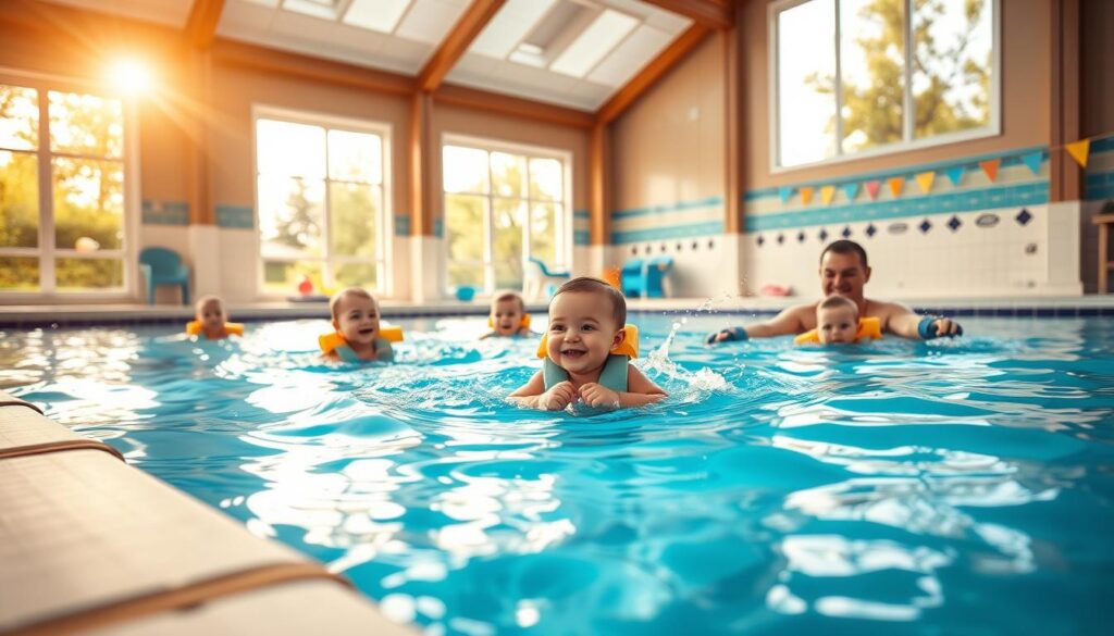 תרגילי שחייה לתינוקות