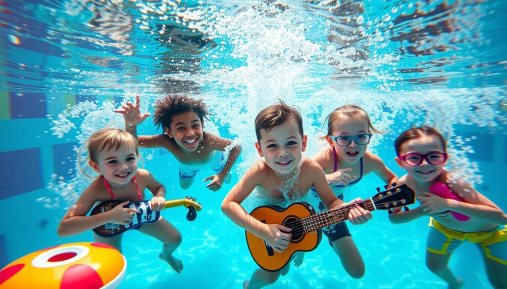 פעילויות מוזיקליות במים