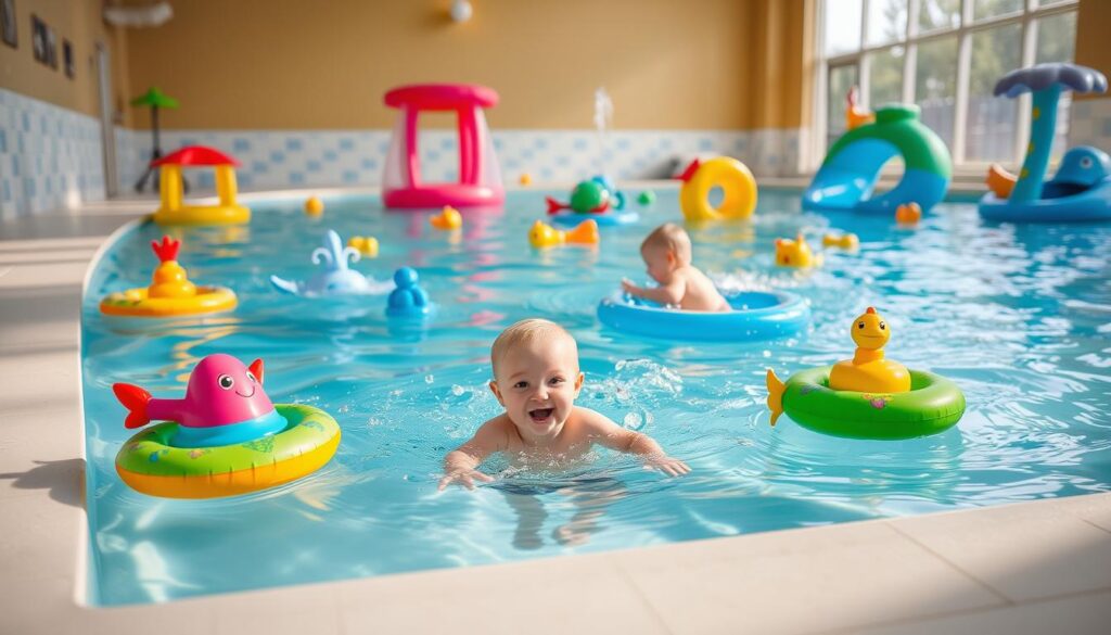 פעילויות מים לתינוקות