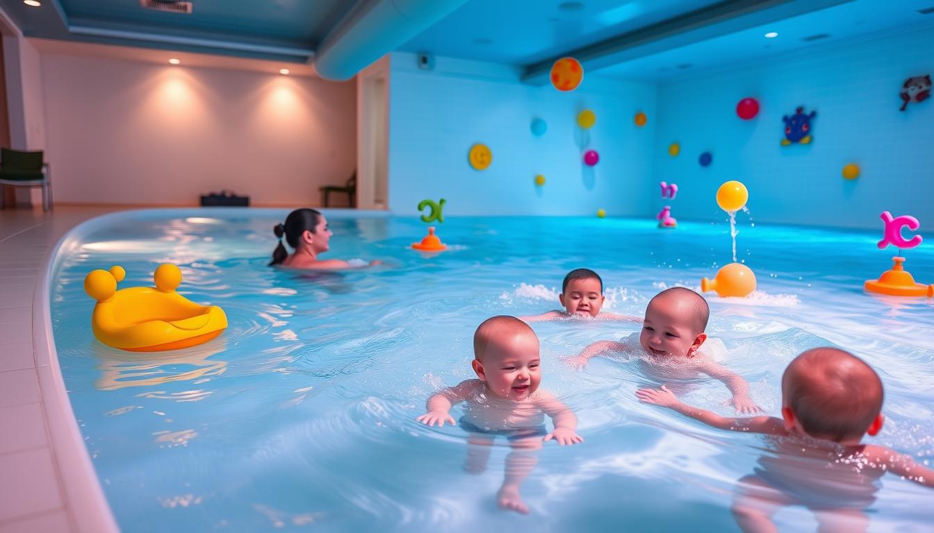 שיעורים לשחיית תינוקות