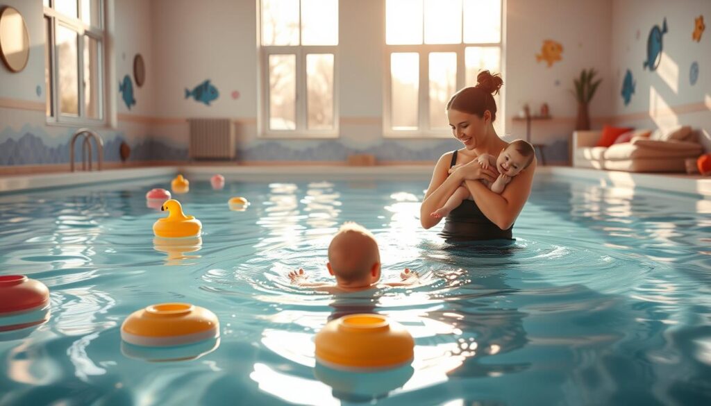 תוכניות התאמה אישית בשחייה לתינוקות