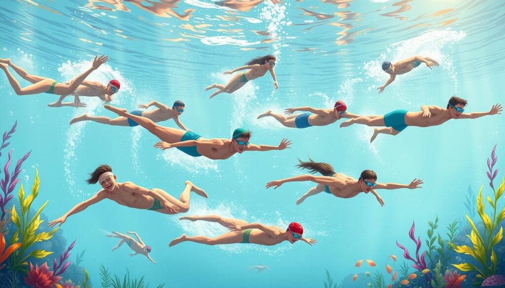 טכניקות שחייה