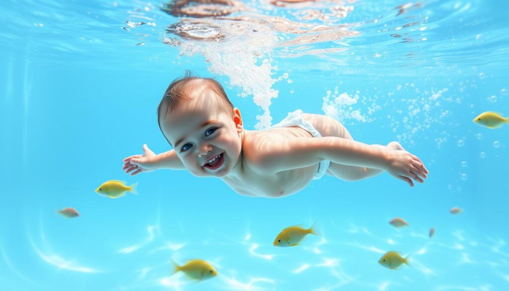 יתרונות השחייה לתינוקות