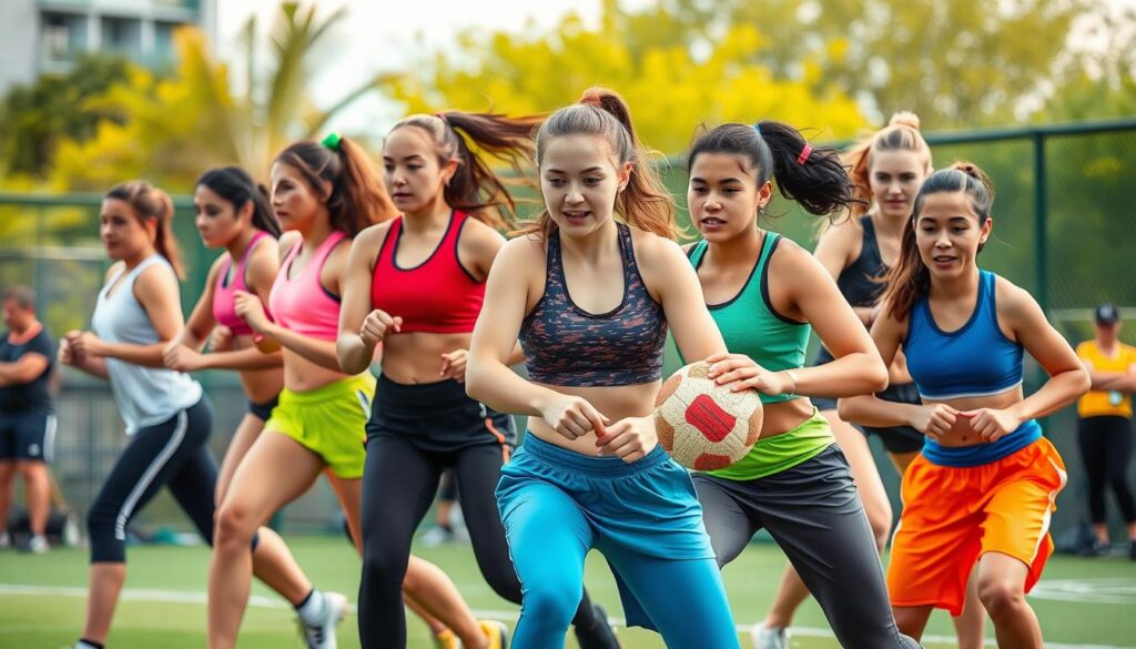 מאפיינים של ספורטאיות