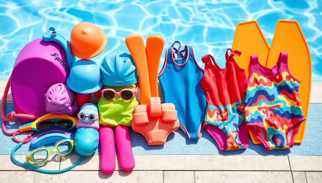 סוגי ציוד לשחייה סוגי ציוד לשחייה