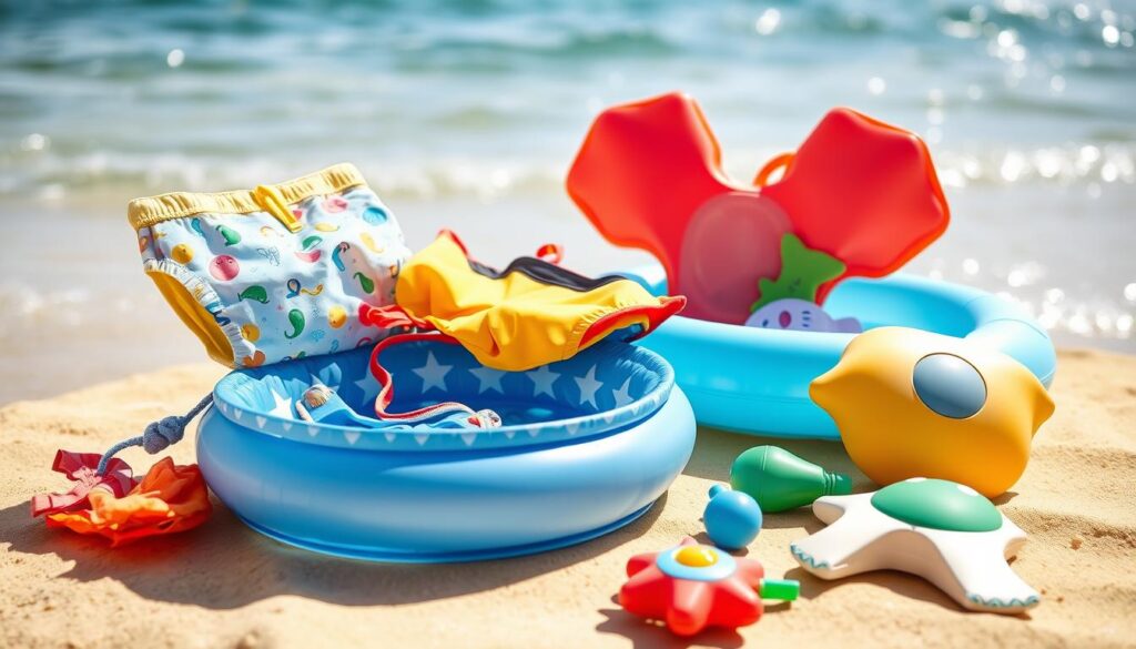 ציוד לשחייה לתינוקות