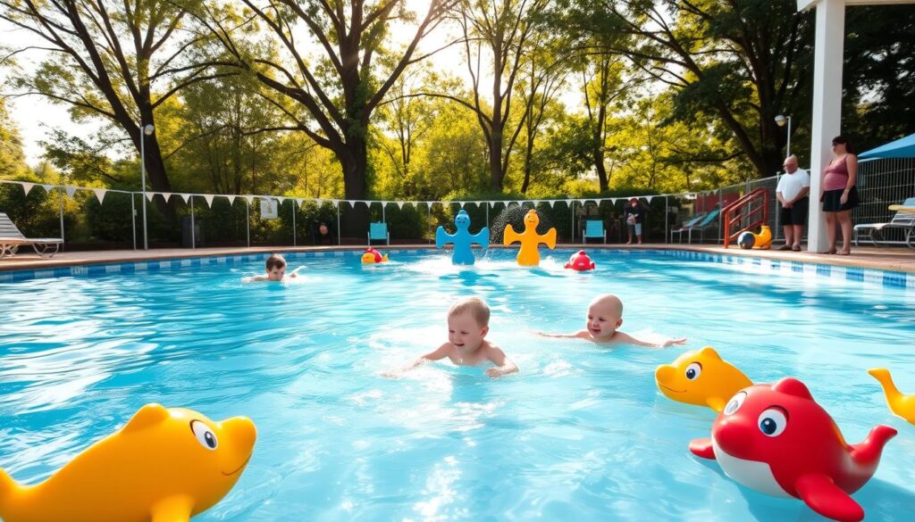 צעדים להתחלת שחיית פעוטות