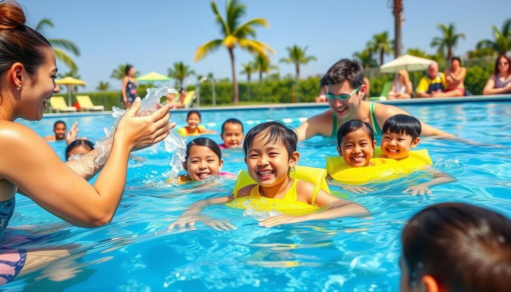 שיעורי שחייה לילדים