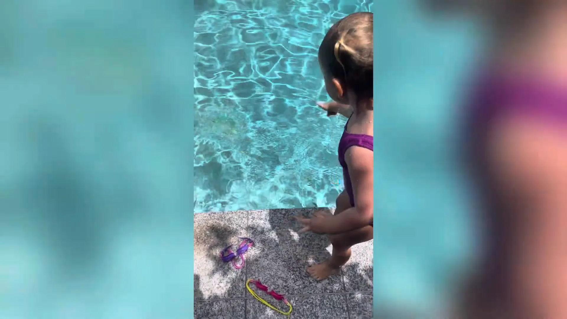 חיזוק חיובי לילדים במים